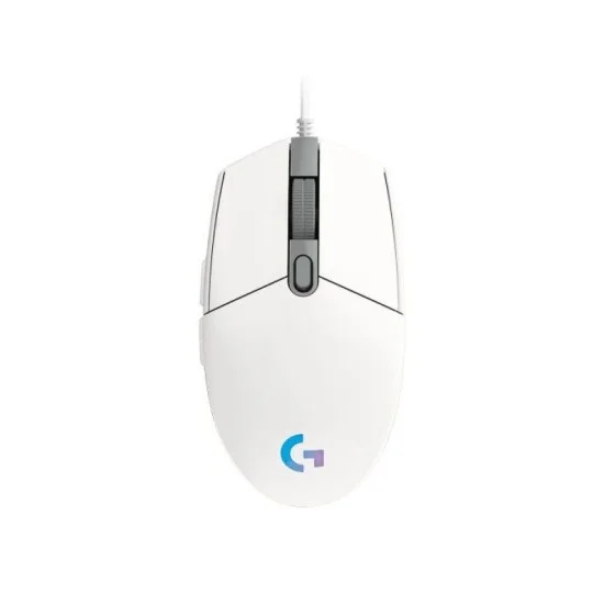 Logitech G203 Lightsync Gaming Mouse - White